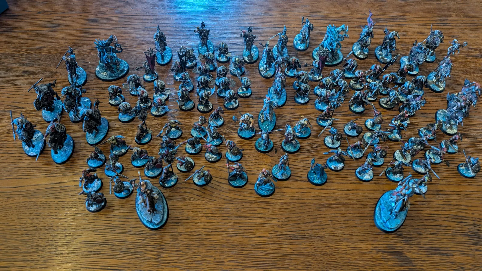 Escouade Space Marines peinte par Fifty Minis Studio